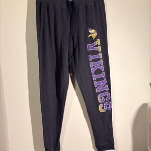 Nfl Men's Black and Grey Joggers-tracksuits